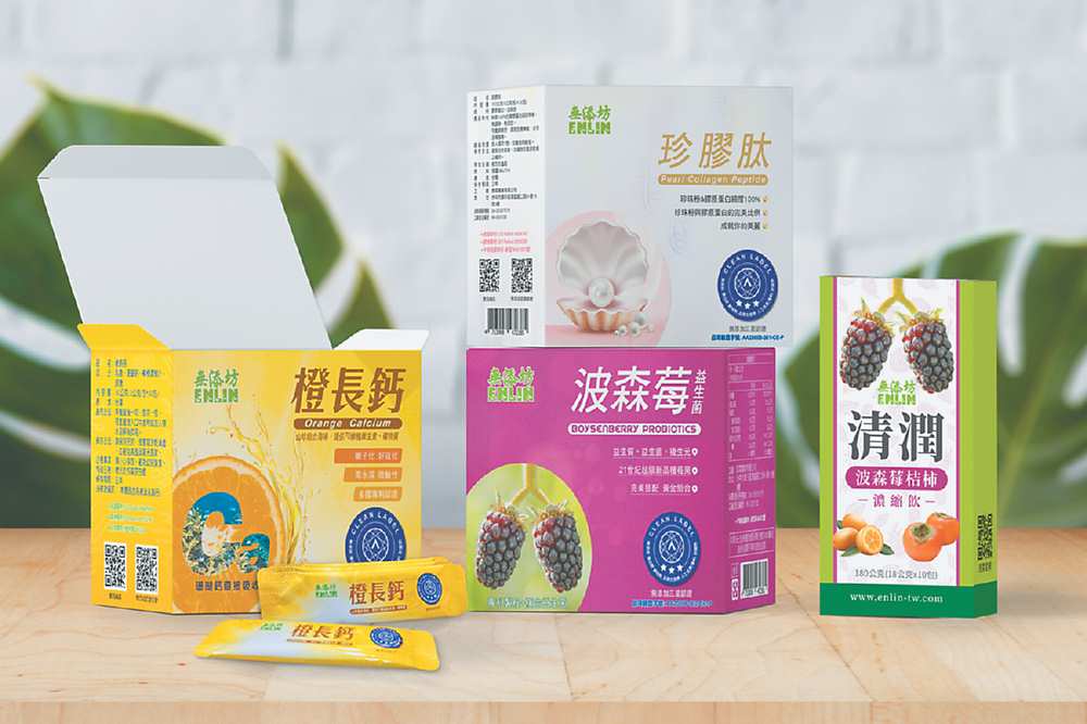 ●無添坊系列保健產品上市了。圖/恩霖實業提供 image