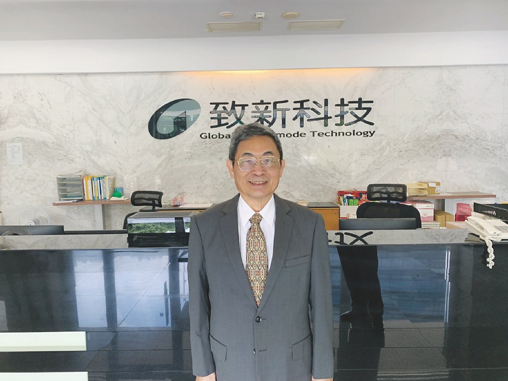 電源管理晶片(PMIC)廠商致新8月合併營收8.05億,創今年新高。圖為致新科技董事長吳錦川。圖/本報資料照片。 image