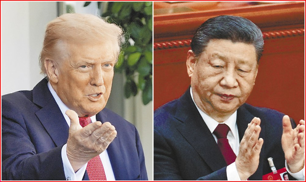 美國總統川普(左)預期10月底與中國國家主席習近平會面時能達成貿易協議,雙方也將討論到台灣議題。圖/美聯社 image