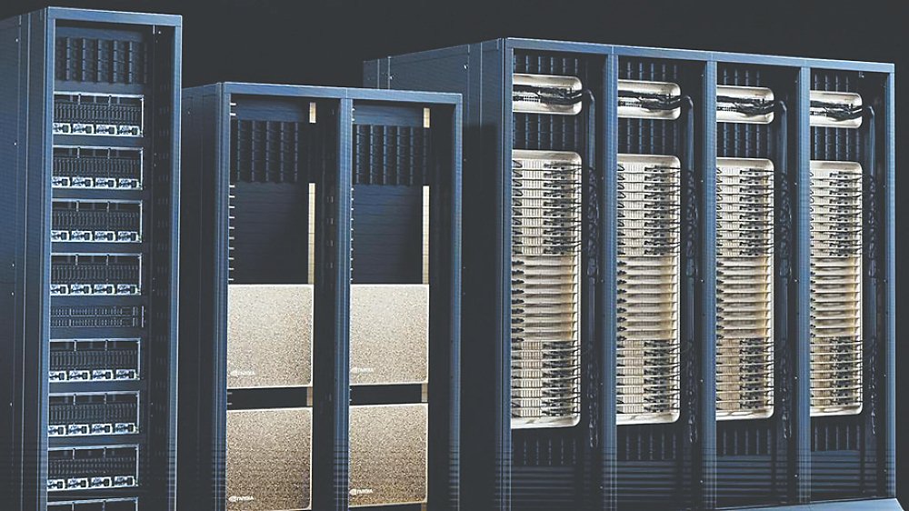 輝達GB300 NVL72逐步放量,加上GB200仍有追單,整櫃型AI伺服器2026年出貨將增至5,000櫃、年增163%。圖/美聯社 image